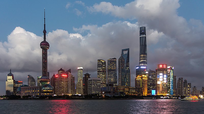 File:Shanghai - Skyline Sunset 0029.jpg