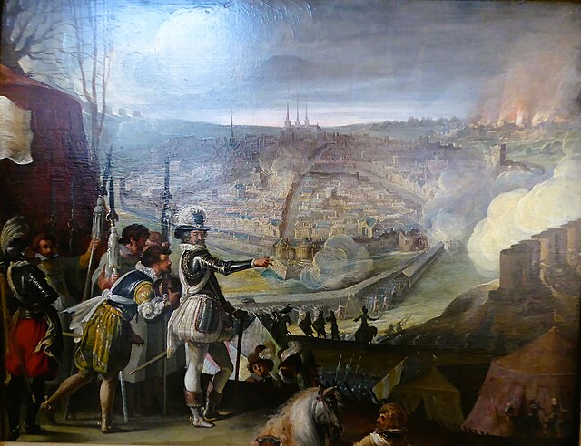 Siège d'une ville par Henri IV, musée des Beaux-Arts de Chartres.