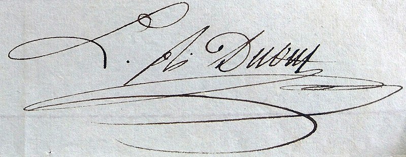 File:Signature de Louis Ambroise Dubut - Archives nationales.jpg