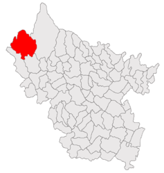 Umístění v Buzău County