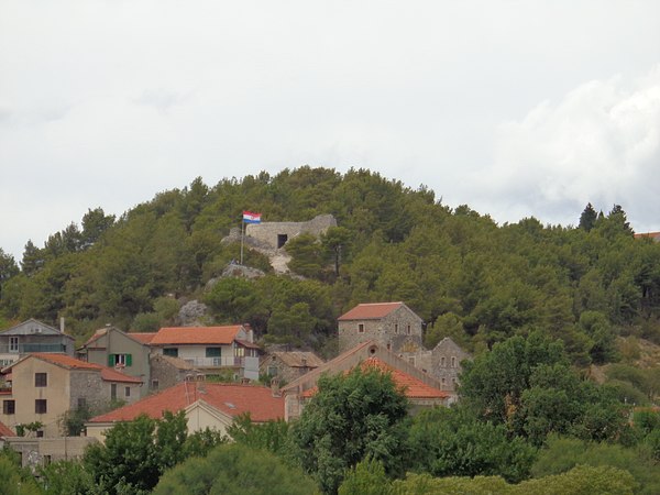 Turina Fortress above the town