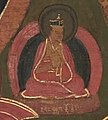 Small figure is labeled Wangchuk Dorje, located between these two Tulkus from the image of the Eighth Karmapa, Mikyo Dorje (1507-1554) and his teacher the First Sangye Nyenpa (cropped).jpg