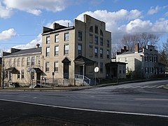 Smith Hall, and, to the right, 105 North Street