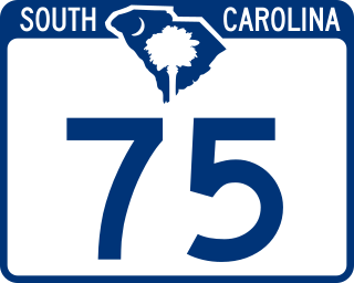 <span class="mw-page-title-main">South Carolina Highway 75</span> State highway in South Carolina, United States