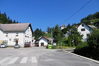 Sovodenj Village in Upper Carniola, Slovenia