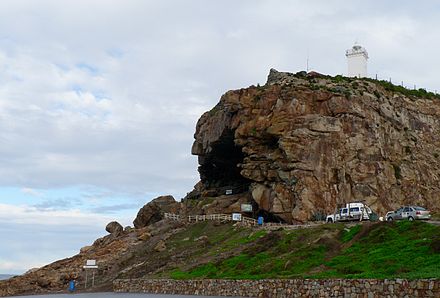 St. Blaize Cave and lighthouse