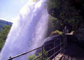 Stien bak Steinsdalsfossen. Foto: Willy Haraldsen