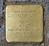 Stolperstein Kurfürstenstr 126 (Schön) Betty Feodore Wolff.jpg