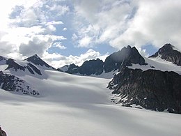 Panorama sulle montagne dello Stubai.