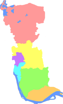 Subdivisions of Taizhou, Jiangsu, China.png