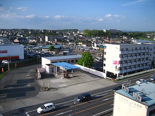 须贺川市 skyline of sukagawa 8 石川町