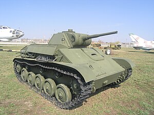 T-70, technické muzeum, Togliatti-1.jpg