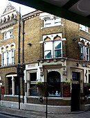 Il pub The Globe Tavern di Southwark, scenario per la casa di Bridget Jones.