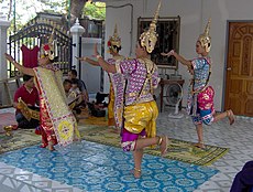 Klasszikus thai táncosnők