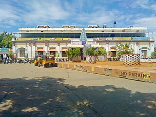 <span class="mw-page-title-main">Thanjavur Junction railway station</span> Railway station in Tamil Nadu, India