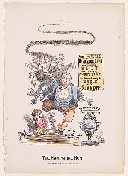 File:The Hampshire hunt cartoon on the Tichborne case SLNSW FL3264360.jpg