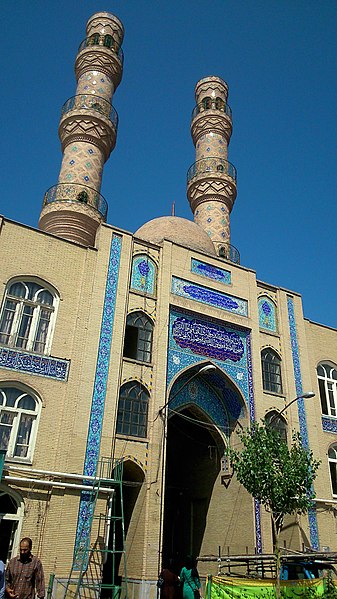 File:The central mosque of Tabriz 1.jpg