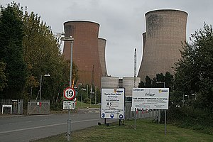 The entrance to Rugeley Power Station - geograph.org.uk - 551506.jpg