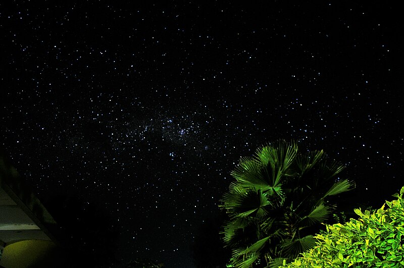 File:The starry night in the inland Tanzania.jpg