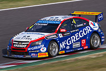 Coronel competing in the 2014 World Touring Car Championship Tom Coronel 2014 WTCC Race of Japan (Race 1).jpg