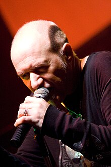 Tony Martin was the band's lead vocalist from 1987 to 1991 and again from 1993 to 1997. Tony Martin 1.jpg