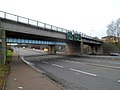 Two bridges over Western Avenue, Cardiff - geograph.org.uk - 2759064.jpg