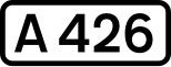 UK road A426.svg