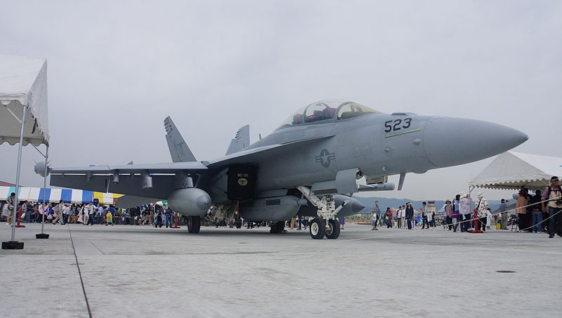 File:US.NAVY EA-18G(No.166942) of VAQ-135 at MCAS IWAKUNI 20150503-01.JPG