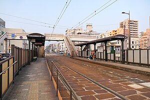 電車站全景(2023年1月)