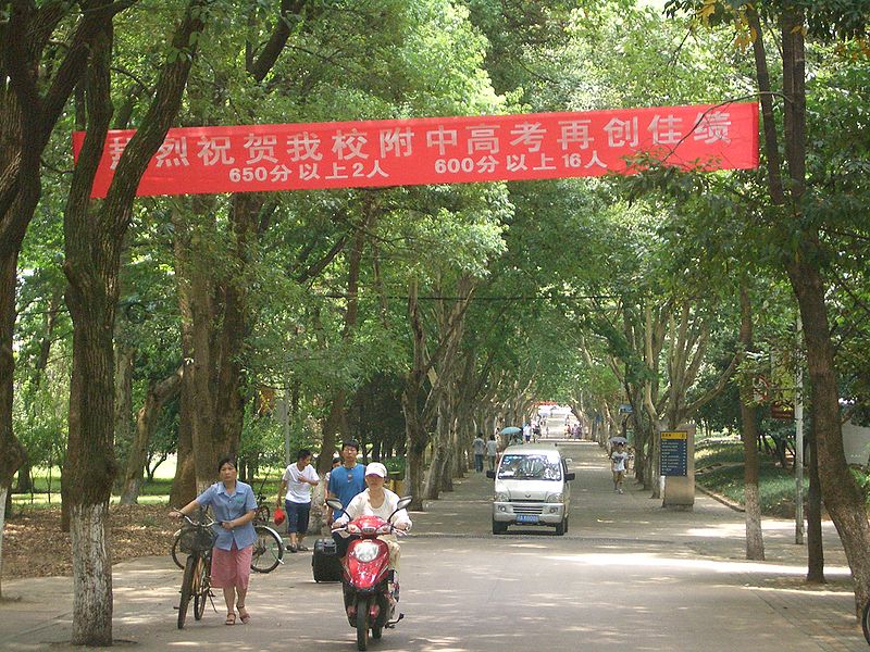 File:VM 4690 Wuhan Huazhong Keji Daxue campus.jpg