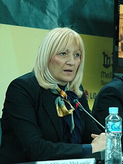 Verica Kalanović Serbian politician