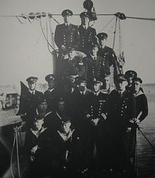 Crew of Vesikko (July 1941) Vesikko's crew.JPG