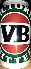 The Victoria Bitter logo on a 375mL can Victoria Bitter can.jpg