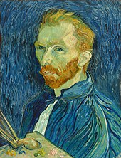 Vincent van Gogh, Self-portrait, 1889, National Gallery of Art Vincent van Gogh - National Gallery of Art.JPG