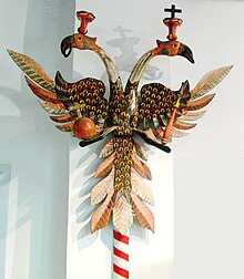 [2] im Museum für Thüringer Volkskunde Erfurt ausgestellter Papagei