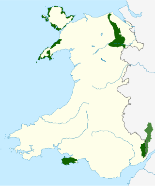 <span class="mw-page-title-main">Areas of Outstanding Natural Beauty in Wales</span> Designated area of countryside in Wales