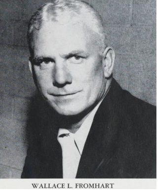 <span class="mw-page-title-main">Wally Fromhart</span> American football player and coach (1913–2002)