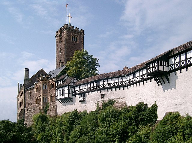 Wartburg Castle near Eisenach
