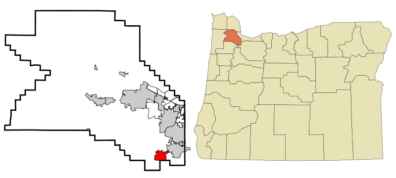 File:Washington County Oregon Incorporated and Unincorporated areas Sherwood Highlighted.svg