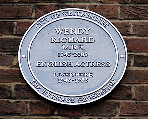 Wendy Richard: Biographie, Vie privée, Filmographie