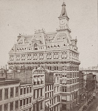 <span class="mw-page-title-main">Western Union Telegraph Building</span> Former skyscraper in Manhattan, New York