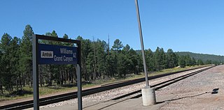 <span class="mw-page-title-main">Williams Junction station</span> Former train station in Williams Junction, Coconino County, Arizona