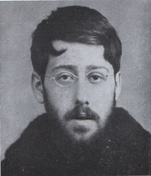 Julius Martov in a photo taken by the police after being arrested in January 1896