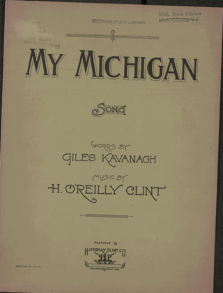 <span class="mw-page-title-main">My Michigan</span> Song