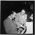 (Portrait of Django Reinhardt and Duke Ellington, Aquarium, New York, N.Y., ca. Nov. 1946) (LOC) (5105156388).jpg
