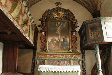 Åre Tua altar Gereja.