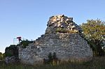 Ruinen av en kastal vid Öja kyrka, Gotland