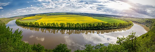 Дністровський каньйон. Панорама