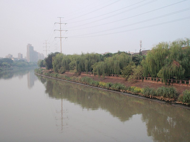 File:京杭大运河岸边的杨柳树 - panoramio.jpg