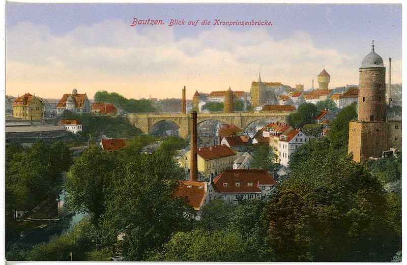 File:16426-Bautzen-1913-Kronprinzenbrücke-Brück & Sohn Kunstverlag.jpg